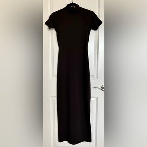Trilogy Rampage XS black fitted dress
